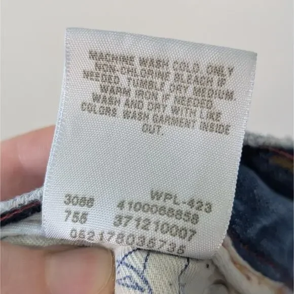 Levi's Vintage 70's Red Label Light Wash Slim Bootcut Denim Jeans Size W36 L32 - Picture 14 of 15